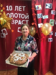 Участница клуба Золотой возраст