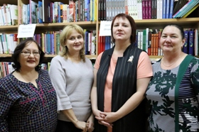 Юбиляры со своими наставниками