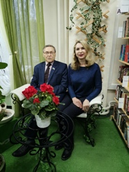 Еремей Айпин в Центральной библиотеке