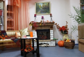 Фотозона в читальном зале