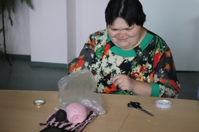 Посетители Центра за беседой