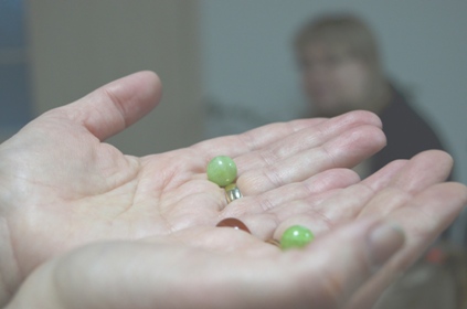 нефритовые бусинки