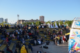 зрители амфитеатра