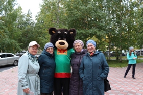 Фото с Мишкой