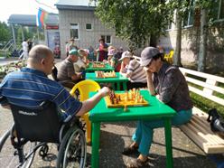 Шахматы под солнцем