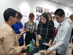 Общение школьников с Рамазановой Светланойjpg