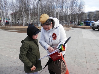 Флешмобы Юные участники