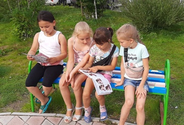 Читальный зал на свежем воздухе 5