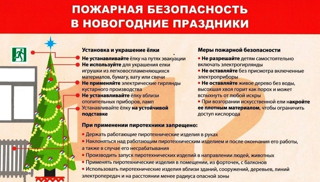 Памятка Безопасность в новодние праздники