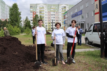 Субботник в библиотеке