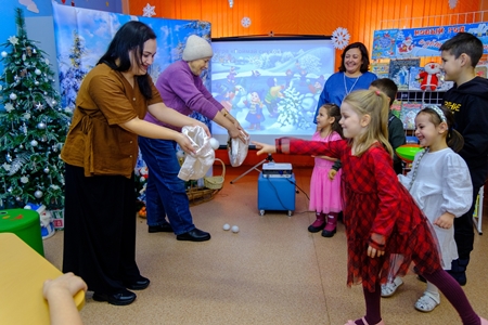 вместе с мамами