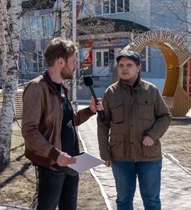 Библиоэкзамен в Литературном сквере