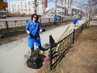 Библиотекари на субботнике