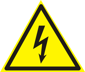 Осторожно электрический ток