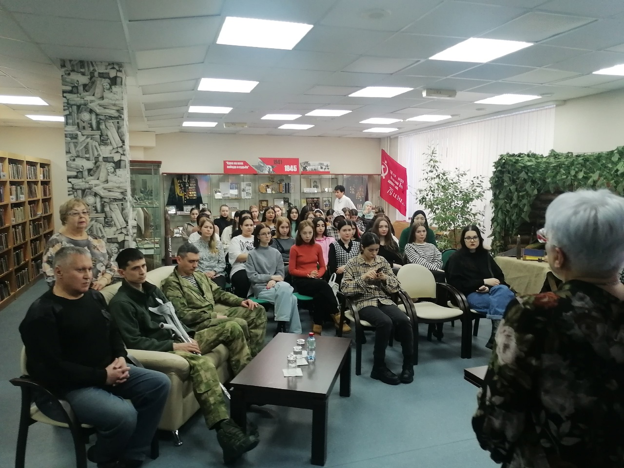 Патриотический час Горячий снег